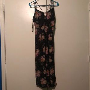 Topshop Floral Jumpsuit